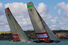 Louis Vuitton Trophy Auckland. Photo © Ian Roman/TeamOrigin